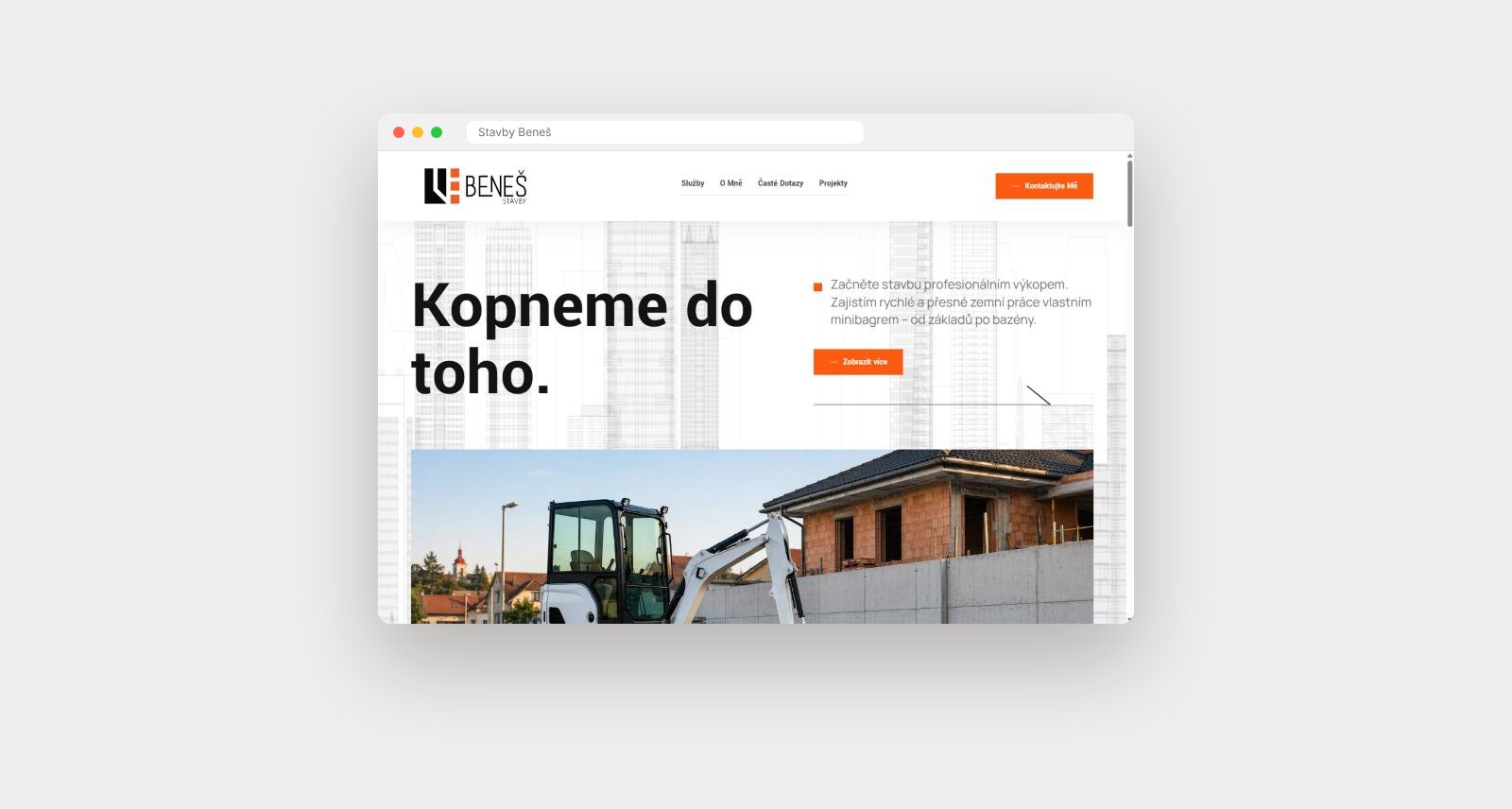 Zednické práce Beneš